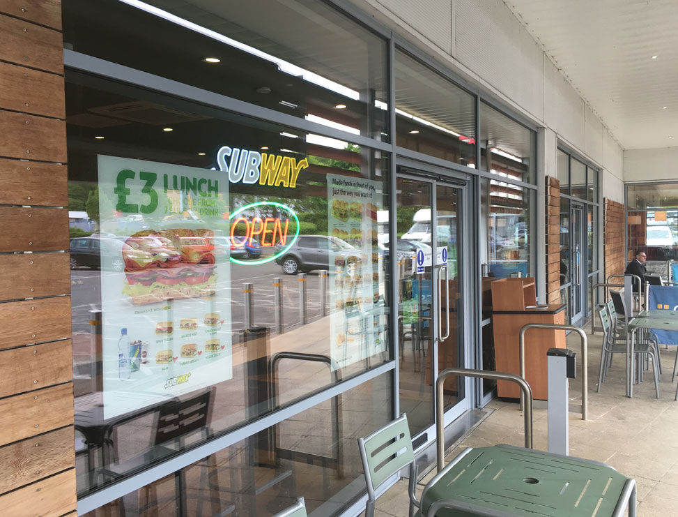 Subway roller shutter